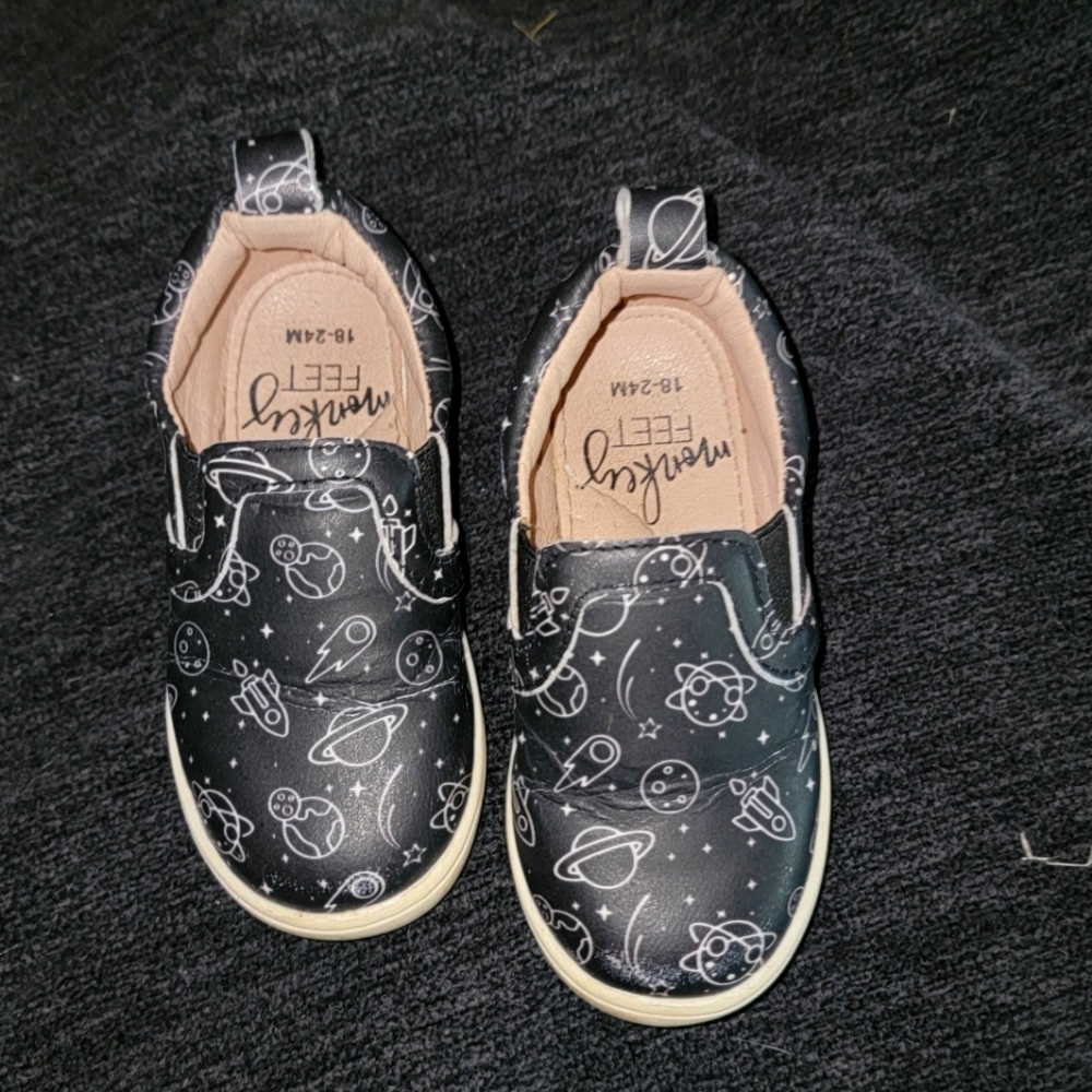 Monkey Feet shoes, glow in the dark